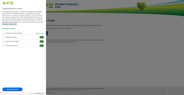 Security scan screenshot of https://fastway.lv.com