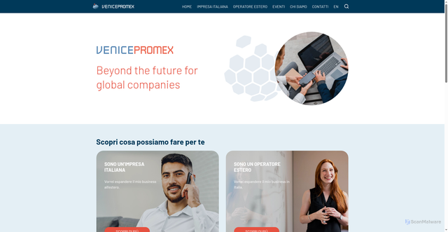 Security scan screenshot of https://www.vepromex.it/