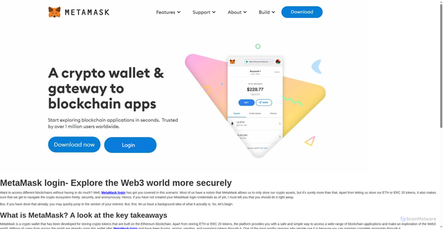 Security scan screenshot of https://metscklgin.webflow.io/