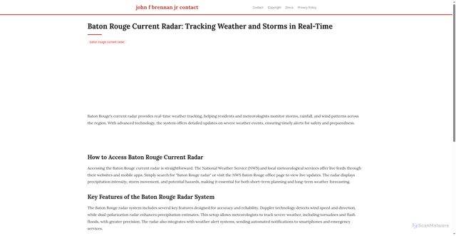 Security scan screenshot of https://aksarasantaisphere-dpc9bj3xyvxw.edgeone.app/baton-rouge-current-radar.html