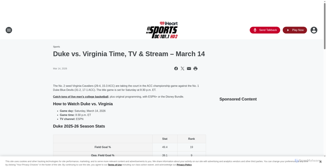 Security scan screenshot of https://iheartsportsdc.iheart.com/content/2026-03-14-duke-vs-virginia-time-tv-stream-march-14/