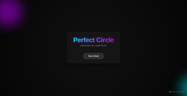 Security scan screenshot of https://apperfectcircle-415pqkeupo.edgeone.app/