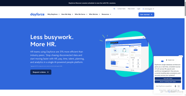 Security scan screenshot of https://dayforce.com