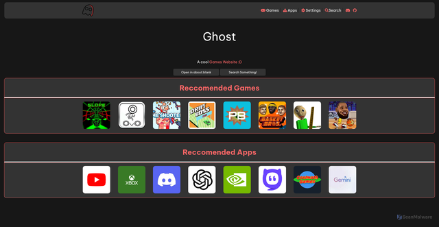 Security scan screenshot of http://ghera.pages.dev/