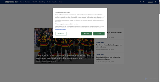 Security scan screenshot of https://thecanuckway.com/