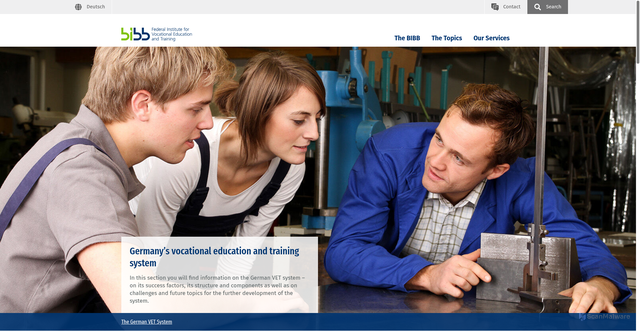 Security scan screenshot of https://www.bibb.de/