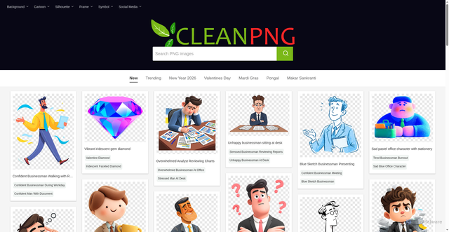 Security scan screenshot of https://kisspng.com