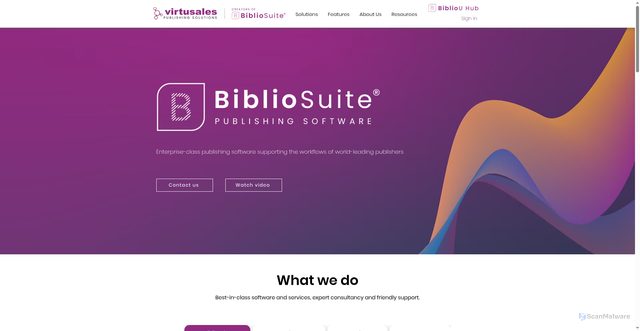 Security scan screenshot of https://www.publishing-portal.com