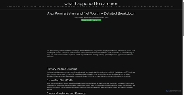 Security scan screenshot of https://lensacerdascorner-dpuv9krdmclz.edgeone.app/alex-pereira-salary-and-net-worth.html