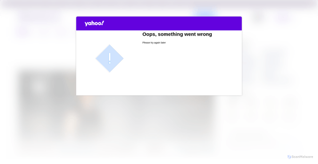 Security scan screenshot of https://consent.yahoo.com/