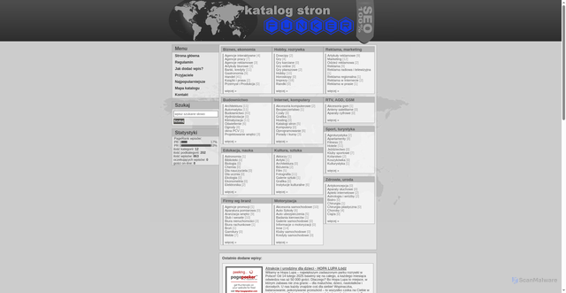 Security scan screenshot of https://katalog.funker.pl
