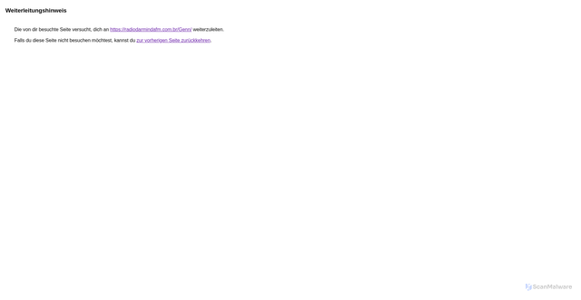 Security scan screenshot of https://www.google.com.nf/url?q=https%3A%2F%2Fradiodarmindafm.com.br%2FGenn%2F
