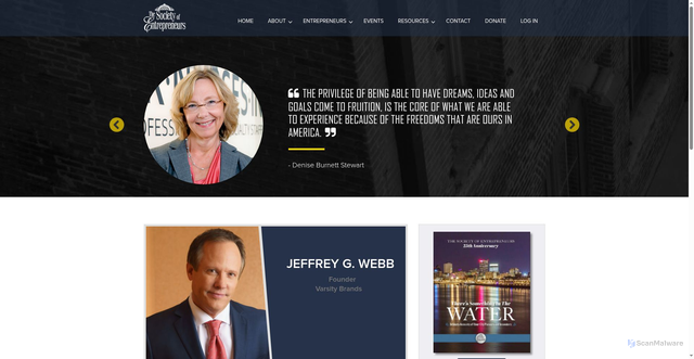 Security scan screenshot of https://soememphis.com/members/jeffrey-g/