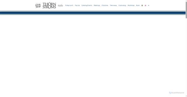 Security scan screenshot of https://thornstroms.nu