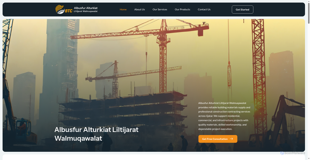Security scan screenshot of http://albusfur.com/