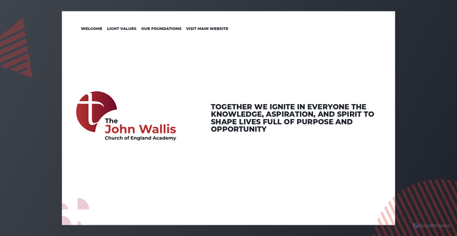 Security scan screenshot of https://www.thejohnwallisacademy.org/