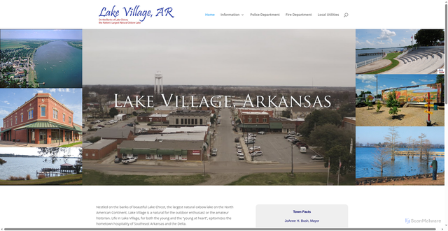 Security scan screenshot of https://lakevillagear.gov/