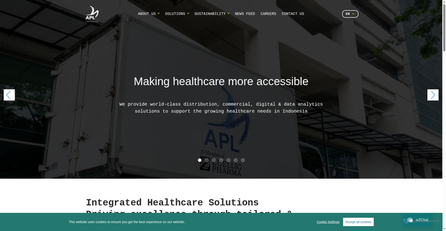 Security scan screenshot of https://aplcare.com