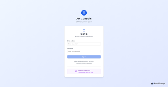 Security scan screenshot of http://ops.ar-controls.co.uk/