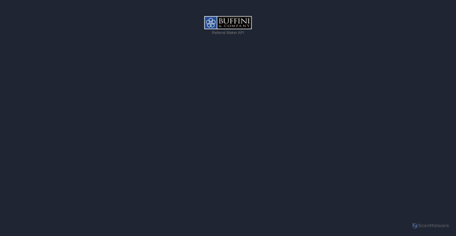 Security scan screenshot of https://buffinireferralmakerapi.azurewebsites.net