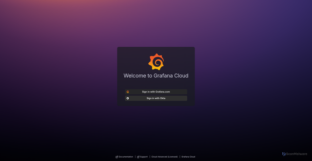 Security scan screenshot of https://rapid7.grafana.net