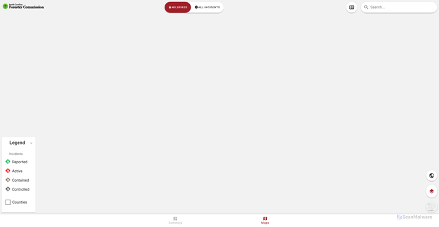Security scan screenshot of https://scfc.firesponse.com/public/