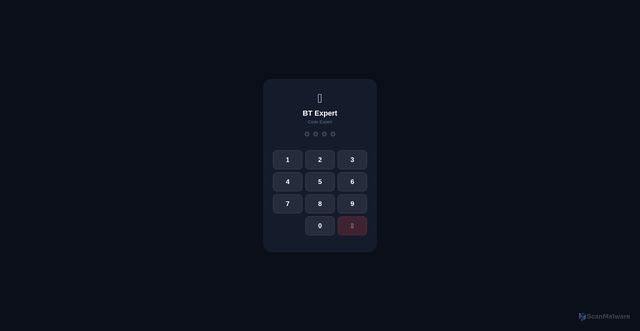 Security scan screenshot of https://btprov61.pages.dev/expert.html
