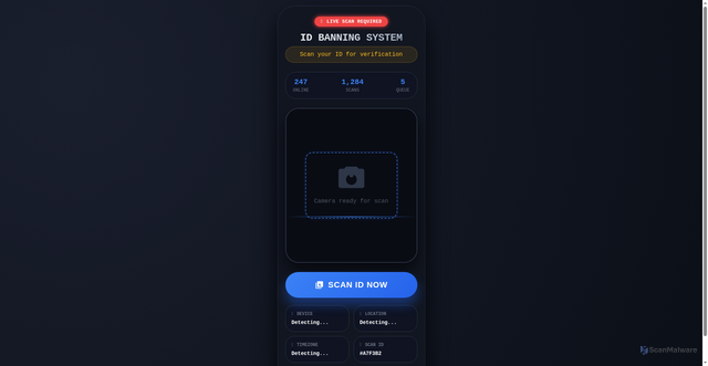 Security scan screenshot of https://depressed-olive-zmtw5i079n-vuk59sy58f.edgeone.app/