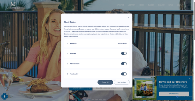 Security scan screenshot of https://www.mediterranaples.com