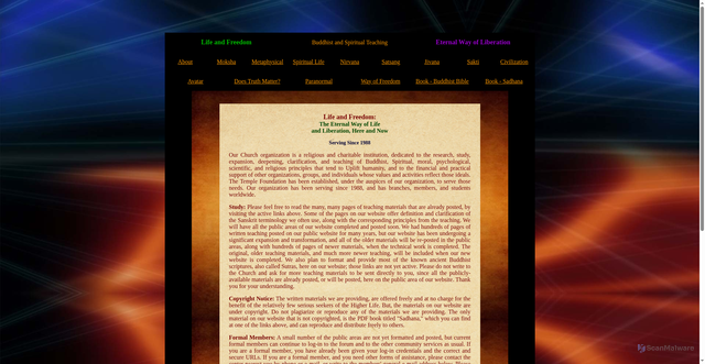 Security scan screenshot of http://www.prem.org/