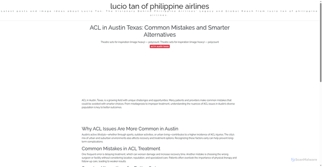 Security scan screenshot of https://lensanetworkcorner-dp73d2pc3rnz.edgeone.app/acl-in-austin-texas.html