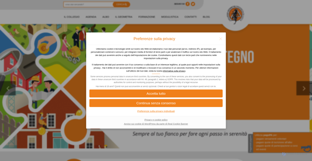 Security scan screenshot of https://www.geometrilucca.it/