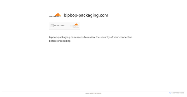 Security scan screenshot of https://bipbop-packaging.com