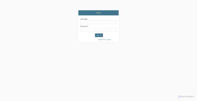 Security scan screenshot of https://cale.advance.net