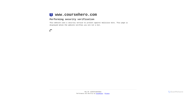Security scan screenshot of https://coursehero.com
