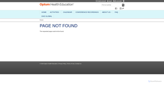 Security scan screenshot of https://www.optumhealtheducation.com/sites/default/files/webform/Watchnow-hOt-tube-Video-2026-Viral-Bikini-Pool-SeX-sHoW-33.html