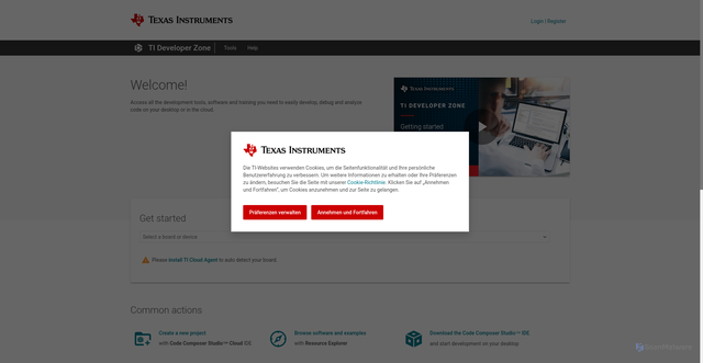 Security scan screenshot of cdn.optimizely.com