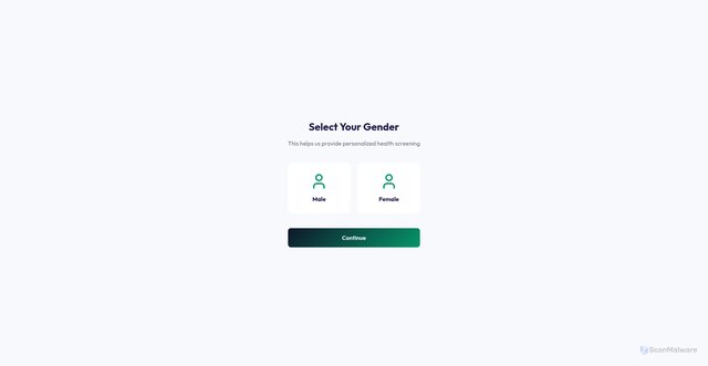 Security scan screenshot of https://medifysmarthealthscreening-qacsy1h5wv.edgeone.app/