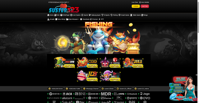 Security scan screenshot of https://santunsuster123ndx.xyz/desktop/game/fishing/jili