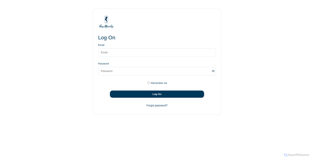 Security scan screenshot of https://customermaster-app.vanmarcke.com
