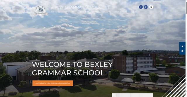 Security scan screenshot of http://www.bexleygs.co.uk