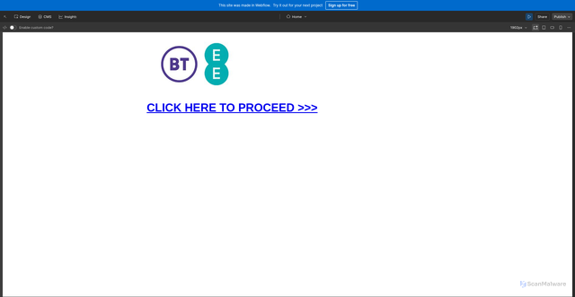 Security scan screenshot of https://preview.webflow.com/preview/b-t-feb5a6?utm_medium=preview_link&utm_source=designer&utm_content=b-t-feb5a6&preview=a311aa5d0af5825db3c0d16a73528680&workflow=preview