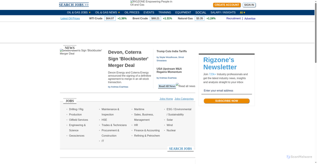 Security scan screenshot of https://images.rigzone.com