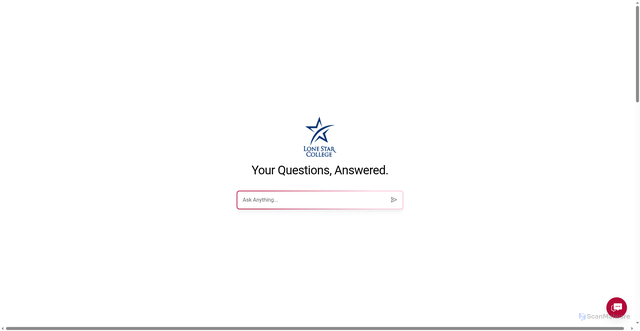 Security scan screenshot of https://lonestar.discoveredu.ai