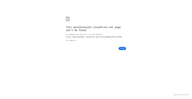 Security scan screenshot of https://dyox3t14ouzkr.cloudfront.net/hu/0tzcam500k/ahy/24.0335