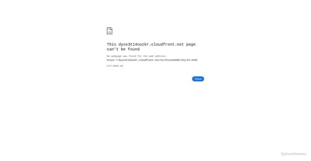 Security scan screenshot of https://dyox3t14ouzkr.cloudfront.net/hu/0tzcam500k/ahy/24.0335