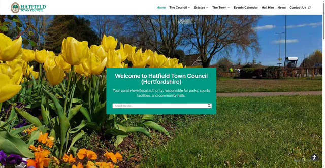 Security scan screenshot of http://www.hatfield-herts.gov.uk/