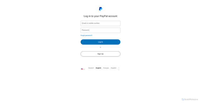 Security scan screenshot of https://identity-paypal.vercel.app/