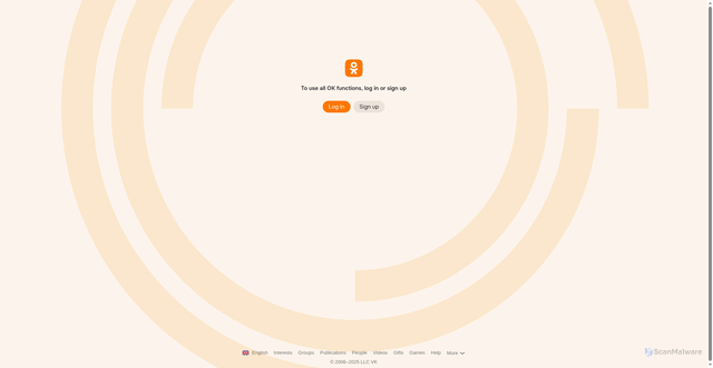 Security scan screenshot of https://m.ok.ru/kuz.vasil?current.locale=en
