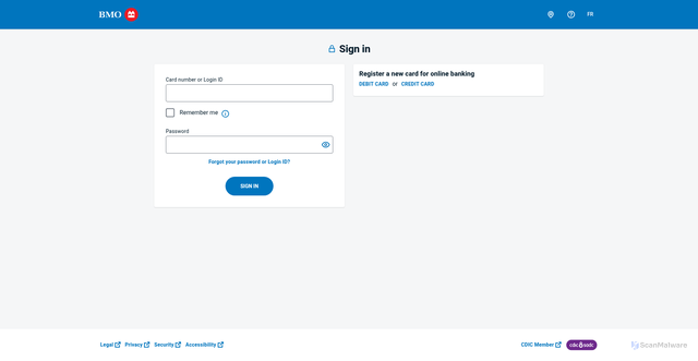 Security scan screenshot of https://m2.bmo.com/